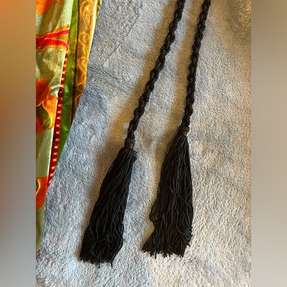 VINTAGE LANVIN velvet maxi-skirt - Picture 6 of 9